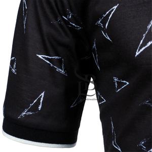 Polo de Poliéster Sublimado con Cuello y Puños de Punto en Material de Secado Rápido en Servicio OEM - Product Image 2