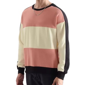 Sweat-shirt pour homme en coton à manches longues imprimé, coupe oversize, vente en gros, sweat-shirts personnalisés MADE BY HS 2026 - Product Image 3