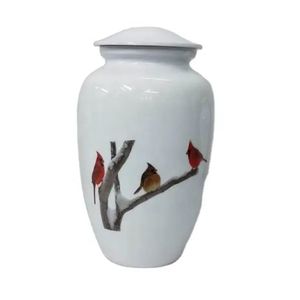 ที่มีคุณภาพสูงอุปกรณ์งานศพโลหะโกศเผาศพสำหรับการรักษามนุษย์เถ้าศพอุปกรณ์โลหะโกศ - Product Image 3