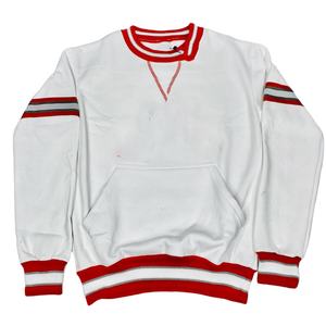 Sudadera con Capucha Alpha, Cuello Redondo, Forrada, Estilo Deportivo Informal de Invierno, Estampado Frontal, Bordada, para Hombre y Mujer - Product Image 1