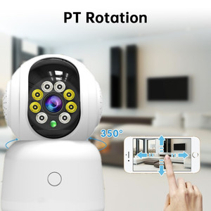 Caméra IP 3MP d'intérieur WiFi <span class=keywords><strong>sans</strong></span> fil Surveillance Audio Baby Monitor 2.8 "IPS Display Night Vision 30m Range Automatic Tracking - Product Image 6
