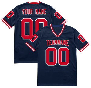 Nueva llegada Francia fútbol desgaste al por mayor precio algodón Lacrosse Jerseys para los hombres - Product Image 6