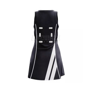 Fabricación profesional Sublimación Impreso Patrón sólido Color Entrenamiento Netball Uniforme - Product Image 2