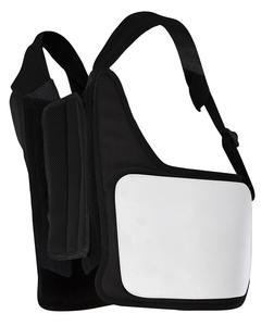 Chaleco de nailon con estampado de logotipo personalizado de la mejor calidad para adultos, ropa deportiva de carreras transpirable de talla XL con protector de pecho de boxeo MMA - Product Image 2