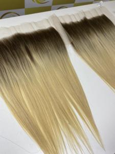 Extensions de cheveux vietnamiennes lisses blond brut 13*4 Frontal 100% Double trame pleine cuticule alignée pour dentelle frontale douce naturelle - Product Image 5