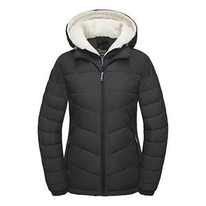 Chaqueta de Invierno Unisex de Punto con Mangas Largas, Diseño con Capucha, Forro de Algodón Antibacteriano, Elegante, Precio de Fábrica por HI 2026 - Product Image 2