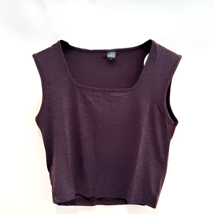 Erica Basic Débardeur sans manches T-Shirt en polyester tricoté extensible dans les quatre sens Confortable Respirant pour une activité sportive décontractée - Product Image 3