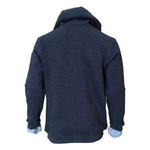 Pull à capuche de couleur grise personnalisée en molleton de coton avec couleurs personnalisées et broderie au meilleur prix Offre Spéciale à capuche unisexe - Product Image 4