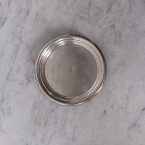 Luxury Stainless Steel Nickel Plated <b>Bottle</b> <b>Coaster</b> for Dining Table Home Bar Kitchen Decor Handmade Durable Bar Accessories Set - Product Image 1