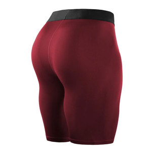 Short de fitness pour homme Séchage rapide Été Style formel Maille respirante Logo personnalisé Short de sport de gymnastique en toile de coton teint uni - Product Image 6