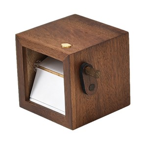 Custom Wooden Hand Crank Flip Photo <b>Box</b> LED Light Personalized Photo Album <b>Memory</b> Keepsake Gift Home Decor - Product Image 3