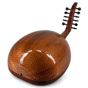 Oud Árabe Profesional de 11 Cuerdas y 6 Vías - Lúdano Oriental Hecho a Mano con Madera de Caoba - Product Image 5