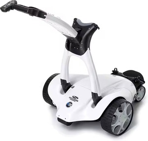 Chariot électrique Stewart Golf X9 Follow de qualité supérieure avec télécommande et batterie supplémentaire, accessoires complets - Product Image 1