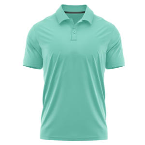 Polo liso de alta calidad para hombres algodón y spandex bordado personalizado, logotipo de impresión bajo MOQ hecho en Vietnam - Product Image 3
