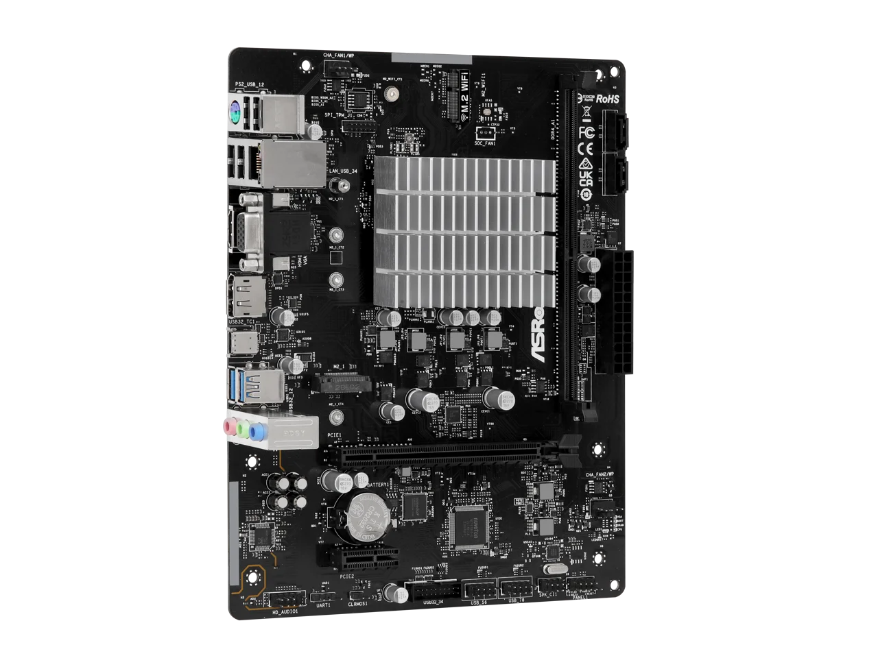 Asrock N100DC-ITX - Intel Quad-Core N100 (3.4 Ghz) Mini ITX