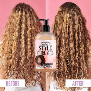 Oalen Gel hydratant et anti-frisottis personnalisé de 250ml pour boucler les cheveux - Product Image 1