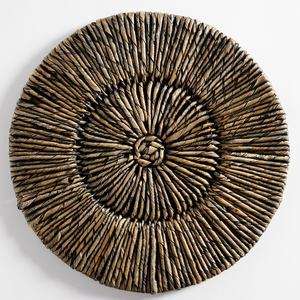 Hecho a mano respetuoso del medio ambiente natural de hierbas marinas ronda manteles placa del cargador artesanal vajilla de ventas al por mayor de Vietnam - Product Image 2