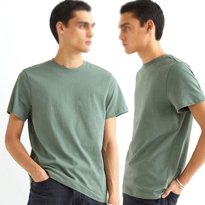 เสื้อยืดผู้ชายโอเวอร์ไซส์ผ้าแคนวาสสำหรับโอเวอร์ไซส์ผ้าแคนวาสทำจากผ้าฝ้ายแห้งเร็วระบายอากาศได้ดีแบบถักเบา280ก. - Product Image 6