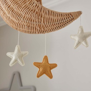 Pantallas de ratán para dormitorio de niños, mini lámpara de techo de mimbre tejida a mano para niños, decoración de habitación de bebé - Product Image 5