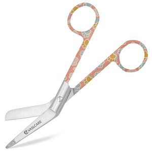 Tijeras de vendaje Lister de Enfermería de 5,5 "con mango de Color de patrón surtido de Vaslcare New 2025 Patterns Dressings Nurse Scissor - Product Image 1