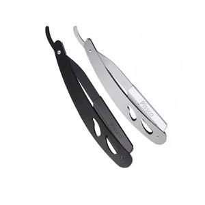 Navaja de afeitar manual, herramientas de depilación, navaja de afeitar recta, afeitadora para hombres, depilación, 1 pieza - Product Image 6