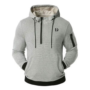 Pulls à capuche pour hommes les plus populaires, manches longues, polaire épaisse, impression 3D, solide, différentes couleurs, marque privée XS, teint uni - Product Image 1