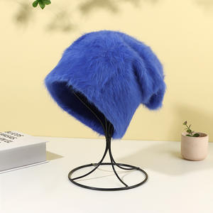 หมวกบีนนี่ถักเรียบง่ายแบบยูนิเซ็กซ์ ราคาโรงงาน สำหรับฤดูหนาว - Product Image 6