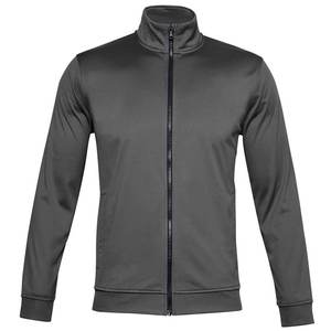 Chaqueta transpirable de poliéster Spandex a prueba de viento de calidad superior con cremallera frontal y cuello levantado para hombres, chaquetas para hombres - Product Image 3