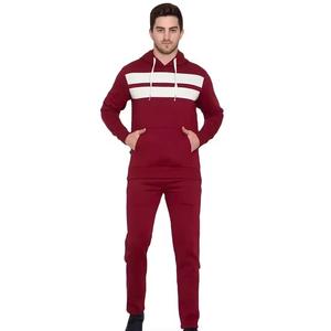 Nuevo diseño bordado apilado personalizado Cargo pantalones y Sudadera con capucha conjuntos Flare Joggers chándales chándal para hombres - Product Image 1