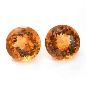 พลอยซิทรินสีทองธรรมชาติคุณภาพสูงแบบเหลี่ยมเพชรพลอยหลวมลายตารางตัดขนาดฟรีไซส์สำหรับการทำเครื่องประดับ-สำหรับสร้อยคอจี้แหวน - Product Image 3