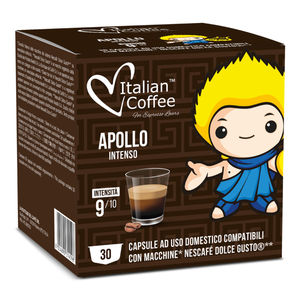 30 Cápsulas de Café Italiano Apollo Intenso compatibles con Nescafé Dolce Gusto* - Product Image 1