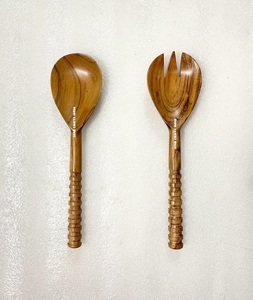 Ensemble de service à gâteau en bois, couteau à gâteau et ensemble de serveur, parfait pour mariage, anniversaire, fêtes et événements au meilleur prix, vente en gros - Product Image 5