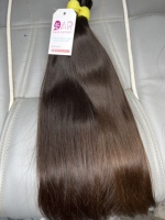 Paquete de cabello humano virgen indio Rubio de 40 pulgadas 613 cutícula alineada cabello a granel tamaño de gorra grande cabello de mezcla indio Rubio