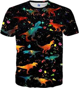 T-shirt personnalisé imprimé par sublimation en coton de haute qualité pour les hommes - Product Image 3