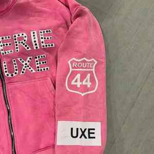 OEM Hommes Sweat Pull 100% Coton À Manches Longues Confortable Polaire Tissu Logo Personnalisé Streetwear Porter - Product Image 3