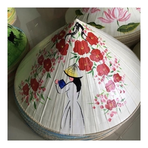 Auténtico sombrero cónico de hoja de palma hecho a mano-Ligero, duradero, ideal para actuaciones populares, uso en el jardín, colecciones de regalos culturales - Product Image 6