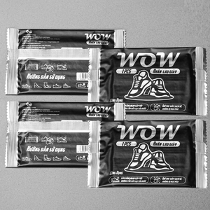 Wow Ultra-Clean Compact All-Type Shoe Cleaning Sneaker Wipes Conveniente para viajes de adultos - Product Image 2