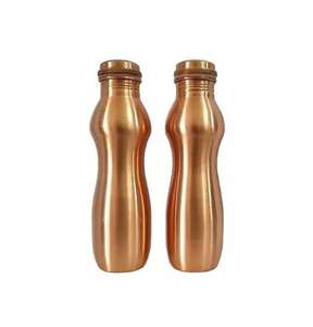 Slim Shape Copper <b>Bottle</b> for Home School Office <b>Gym</b> Outdoor Drinking <b>Water</b> Usage Pure Solid Copper <b>Bottle</b> in Wholesale - Product Image 1
