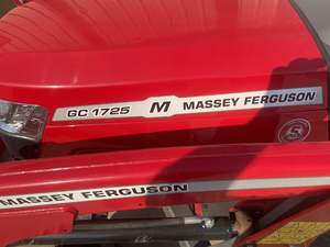 Tractor Massey Ferguson GC1725M 2022 - Product Image 5
