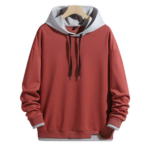 Sweat-shirts pour hommes pour l'extérieur et l'hiver - Motif uni, logo personnalisé, tissu polaire, design coupe-vent - Product Image 1