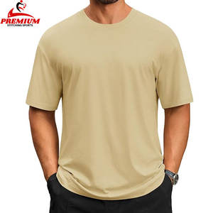 Camisetas de hombre en blanco de algodón 100% de alta calidad, ropa de calle, camiseta de gran tamaño - Product Image 5