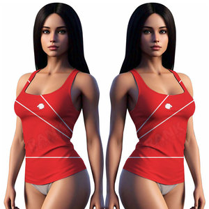 Ropa Deportiva, Camiseta sin Mangas para Mujer, Tejido Transpirable, Logotipo Personalizado en la Parte Delantera, Camiseta sin Mangas de Alta Calidad para Mujer - Product Image 6