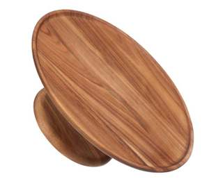 Soporte de pastel de madera grabado con logotipo personalizado, artículo de regalo de gran venta para bodas, aniversarios y eventos corporativos - Product Image 6