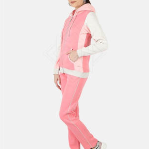 Venta de Fábrica, Conjuntos Deportivos de Alta Calidad para Mujer, con Capucha, 100% Algodón, Ligeros, Cintura Elástica, Logotipo Personalizado, Ropa Casual de Invierno - Product Image 3