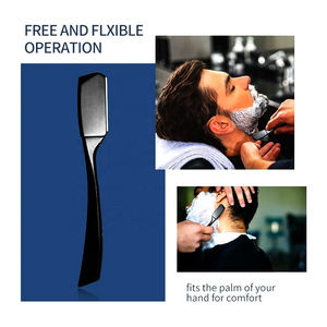 Rasoir de sécurité professionnel Kaamir Instruments KI-SR-63 à lame unique réutilisable en acier inoxydable de qualité supérieure pour le rasage du visage et du corps des hommes - Product Image 3