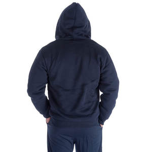 เสื้อกันหนาวมีฮู้ดบุขนแกะลำลองสำหรับสวมใส่ในชีวิตประจำวันมีฮู้ดบุขนแกะซับในและดูทันสมัยสำหรับบุรุษ - Product Image 3