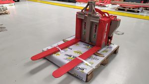 Rotador de Cajas de 180 Grados en Oferta, Nuevo, Hecho en Turquía - Product Image 2