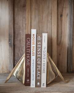 Wholesale High Quality Custom Aluminium Metal Bookends Handicraft Technics for Home Office & School Bookshelf Desktop <b>Book</b> <b>Ends</b> - Product Image 1