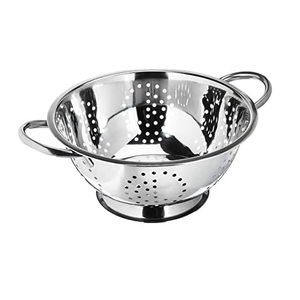 Vente en gros de passoire pour ustensiles de cuisine Panier en acier inoxydable multifonctionnel passoire Panier avec deux poignées passoire - Product Image 1