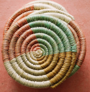 Posavasos de Estilo Zen Asiático Hecho en Vietnam, de Fibra de Algas Marinas, D10cm - Product Image 3